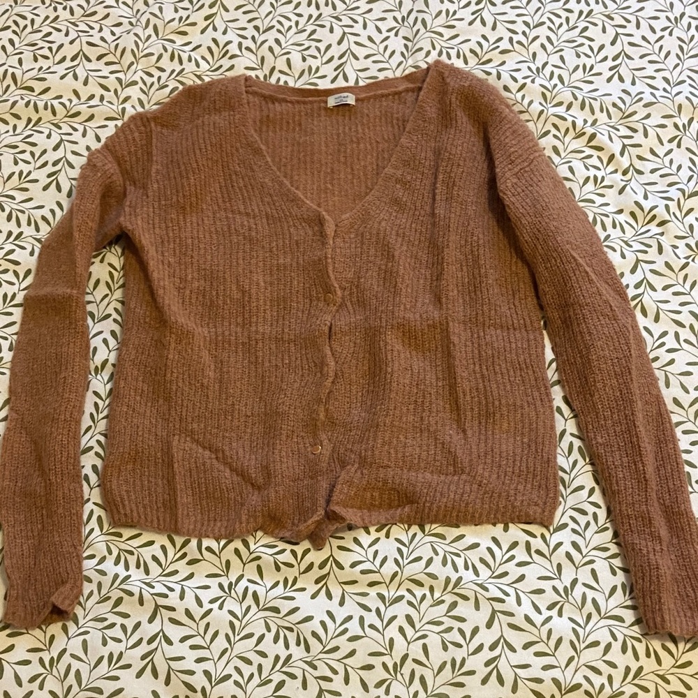 Wilfred Alpaca/Mohair Cardigan Sweater